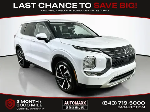 White 2024 Mitsubishi Outlander SE Black Edition for sale in Summerville, SC