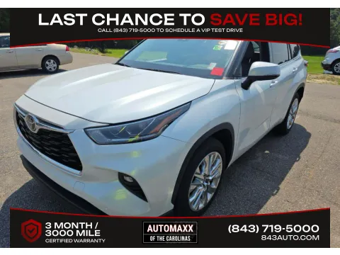 Unknown 2023 Toyota Highlander Limited for sale in Summerville, SC