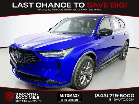 Another view of 2022 Acura MDX A-Spec for sale in Summerville, SC at Automaxx of the Carolinas
