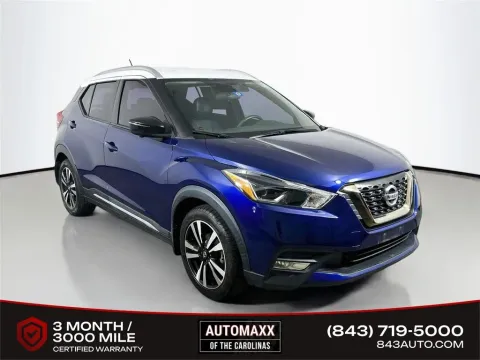 Blue 2019 Nissan Kicks SR for sale in Summerville, SC