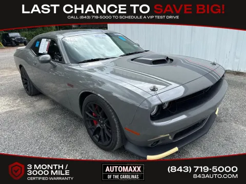 Gray 2023 Dodge Challenger R/T Scat Pack for sale in Summerville, SC
