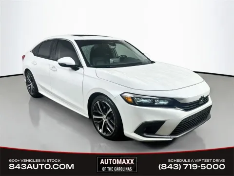 White 2024 Honda Civic Touring for sale in Summerville, SC