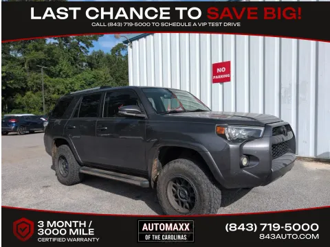 Gray 2019 Toyota 4Runner SR5 Premium for sale in Summerville, SC