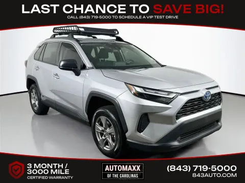 Silver 2024 Toyota RAV4 Hybrid LE for sale in Summerville, SC