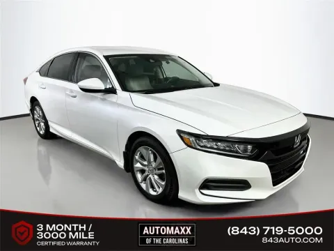 White 2019 Honda Accord LX for sale in Summerville, SC