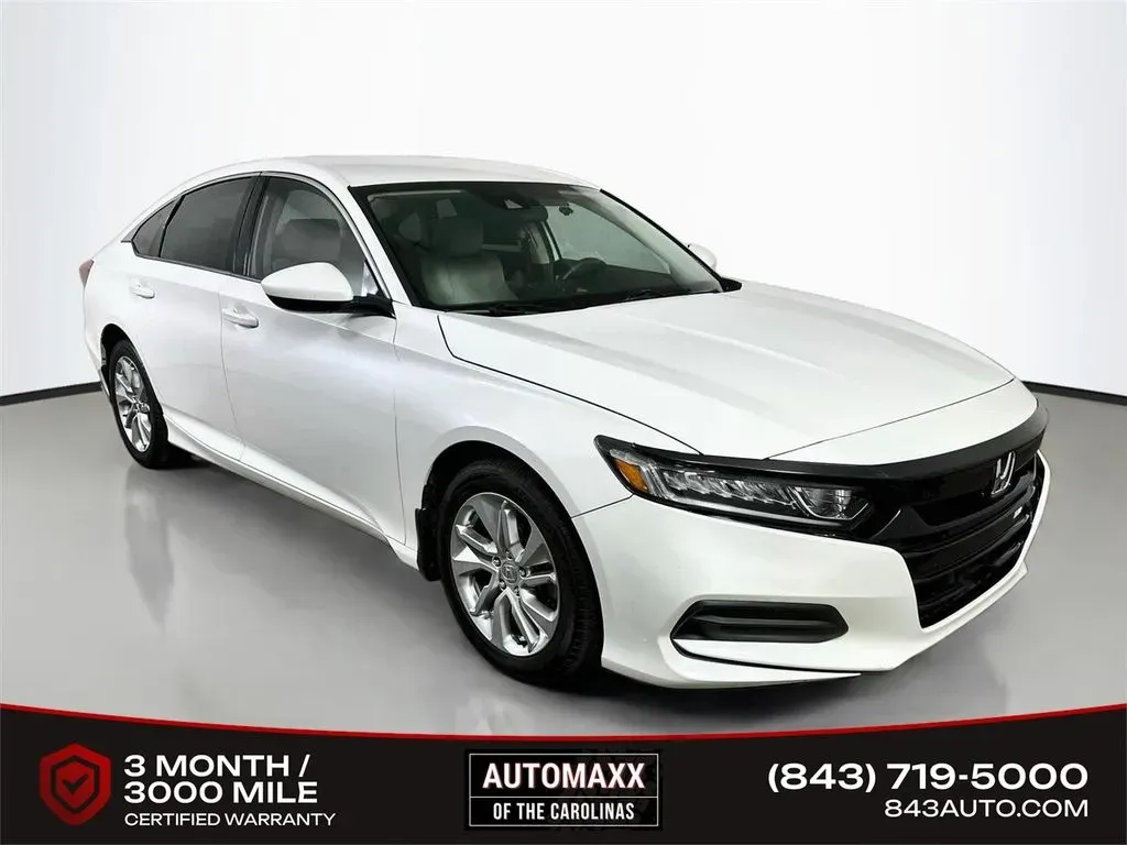 White 2019 Honda Accord LX for sale in Summerville, SC