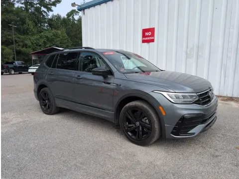 Gray 2023 Volkswagen Tiguan 2.0T SE R-Line Black for sale in Summerville, SC
