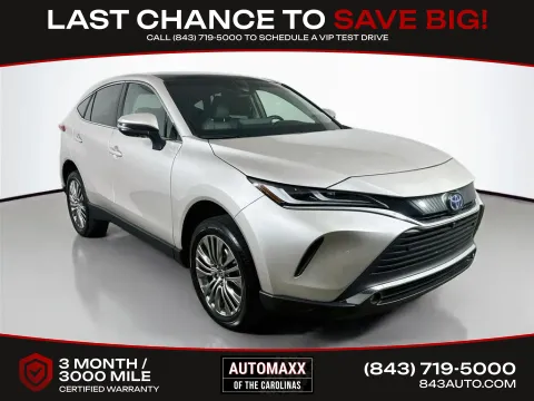Gray 2024 Toyota Venza Limited for sale in Summerville, SC