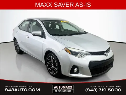 Silver 2016 Toyota Corolla S Plus for sale in Summerville, SC