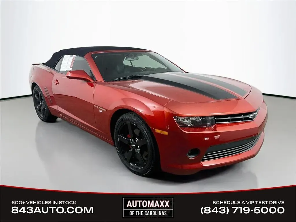 Red 2015 Chevrolet Camaro 2LT for sale in Summerville, SC