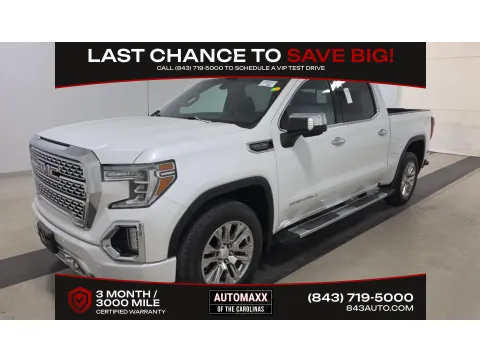 White 2020 GMC Sierra 1500 Denali for sale in Summerville, SC