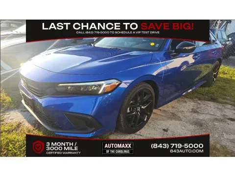 Blue 2024 Honda Civic Sport for sale in Summerville, SC