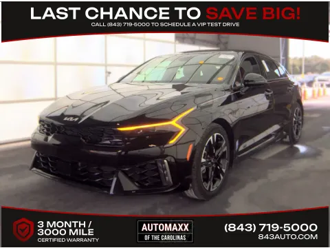 Black 2025 Kia K5 GT-Line for sale in Summerville, SC