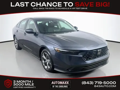 Gray 2024 Honda Accord EX for sale in Summerville, SC