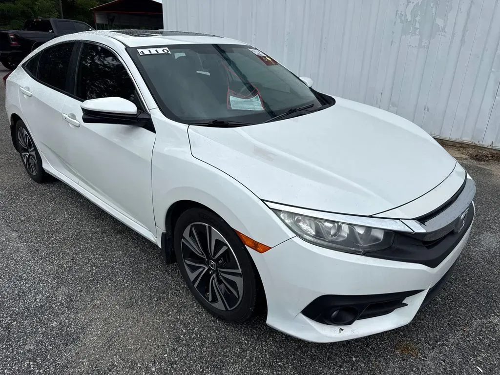 White 2018 Honda Civic EX-T for sale in Summerville, SC