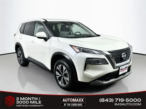 White 2023 Nissan Rogue SV for sale in Summerville, SC