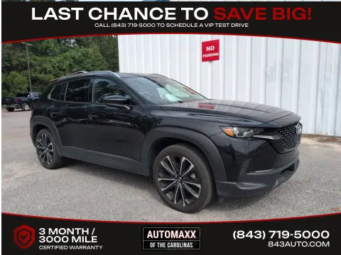 Black 2025 Mazda CX-50 2.5 S Premium Plus Package for sale in Summerville, SC