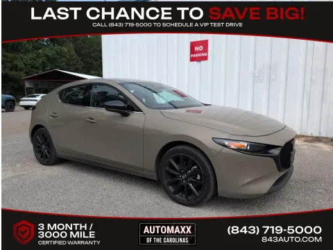 Beige 2024 Mazda Mazda3 2.5 Carbon Turbo for sale in Summerville, SC