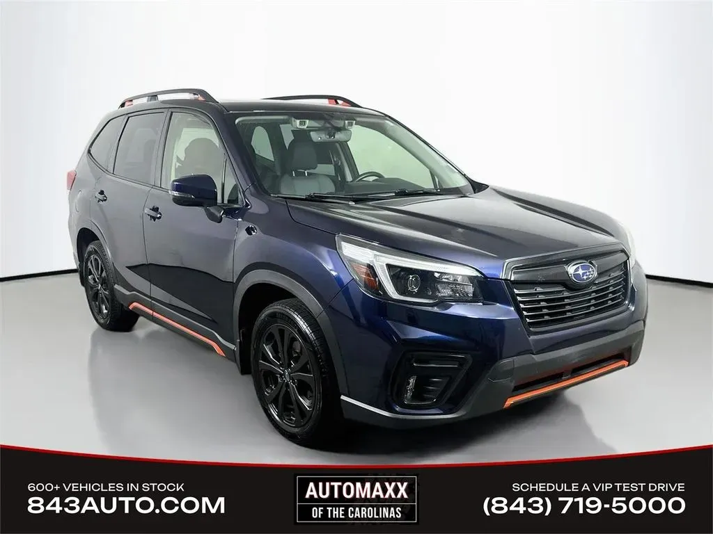 Blue 2021 Subaru Forester Sport for sale in Summerville, SC