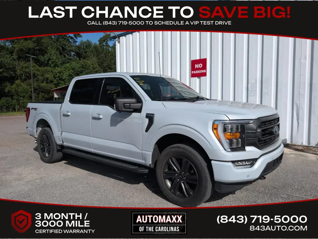 White 2022 Ford F-150 XLT for sale in Summerville, SC