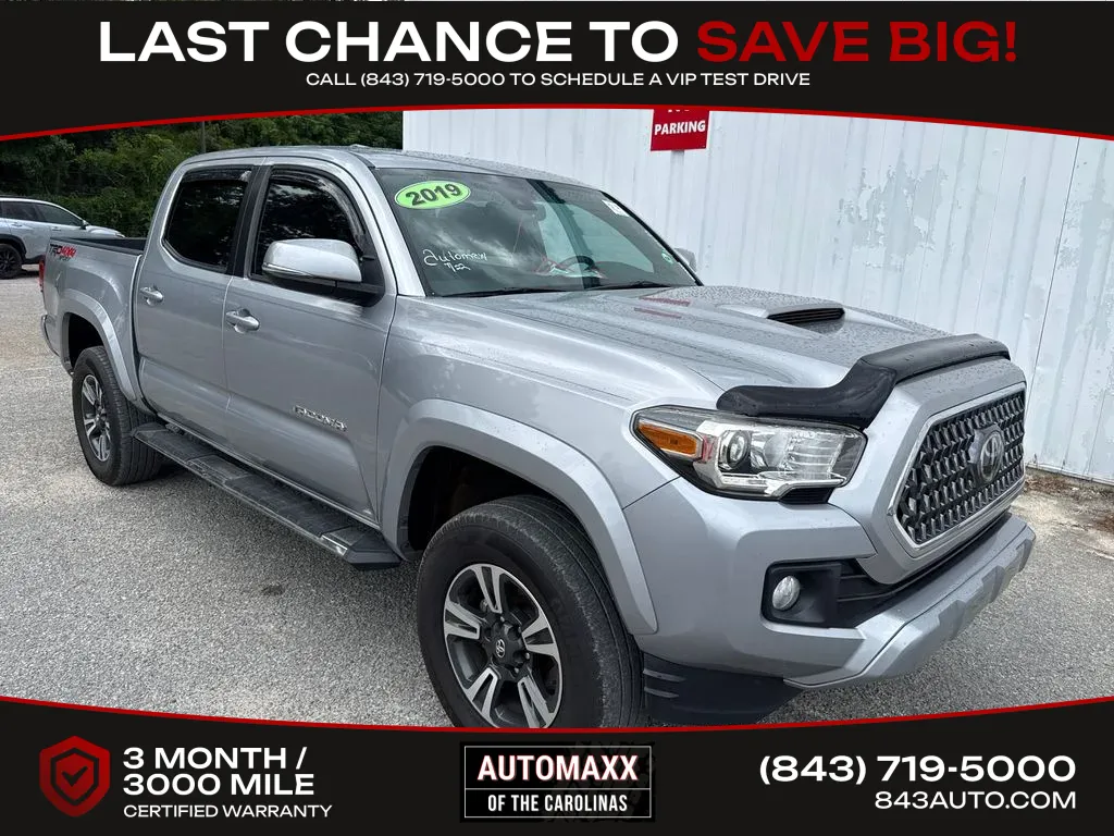 Silver 2019 Toyota Tacoma TRD Sport for sale in Summerville, SC