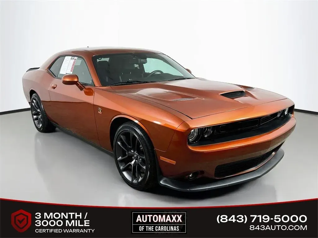 Orange 2021 Dodge Challenger R/T Scat Pack for sale in Summerville, SC