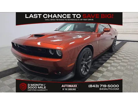 Orange 2021 Dodge Challenger R/T Scat Pack for sale in Summerville, SC