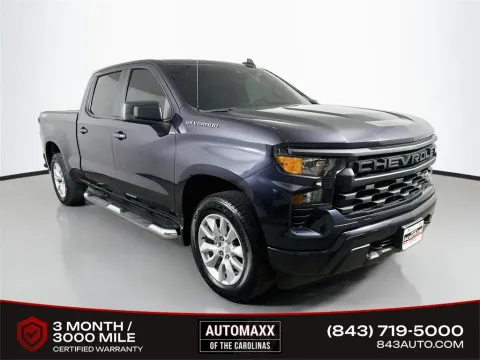 Gray 2022 Chevrolet Silverado 1500 Custom for sale in Summerville, SC