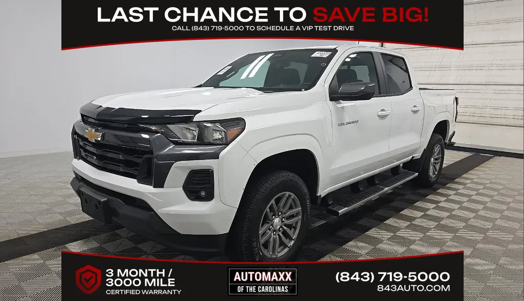 White 2024 Chevrolet Colorado LT for sale in Summerville, SC