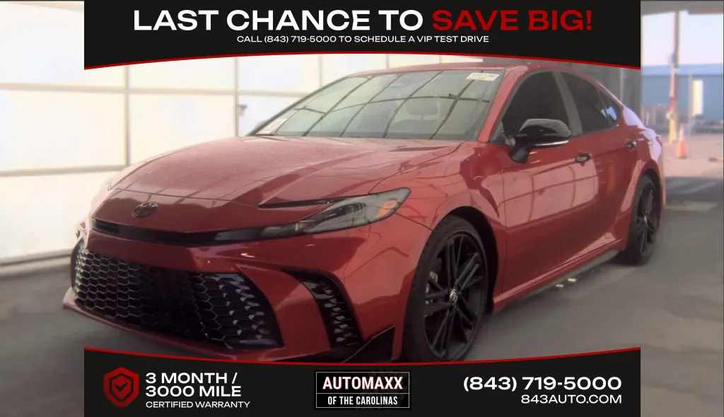 Red 2026 Toyota Camry SE Nightshade for sale in Summerville, SC