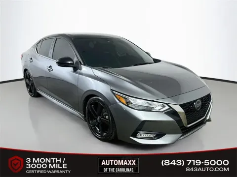 Gray 2021 Nissan Sentra SR for sale in Summerville, SC