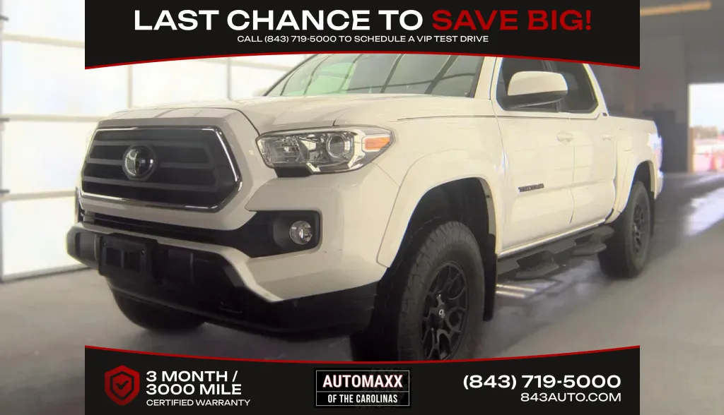White 2021 Toyota Tacoma SR5 for sale in Summerville, SC