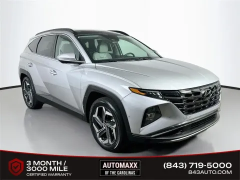 Silver 2022 Hyundai Tucson Limited for sale in Summerville, SC
