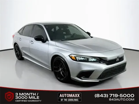 Silver 2022 Honda Civic Sport for sale in Summerville, SC