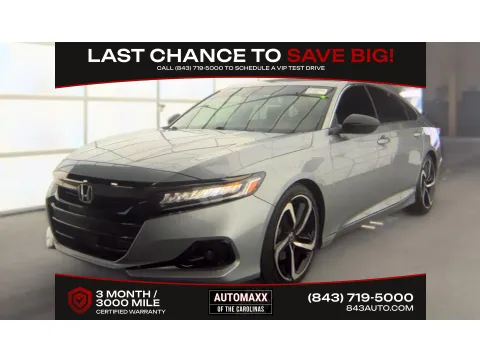 Silver 2022 Honda Accord Sport Special Edition for sale in Summerville, SC