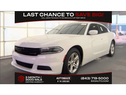 White 2022 Dodge Charger SXT for sale in Summerville, SC