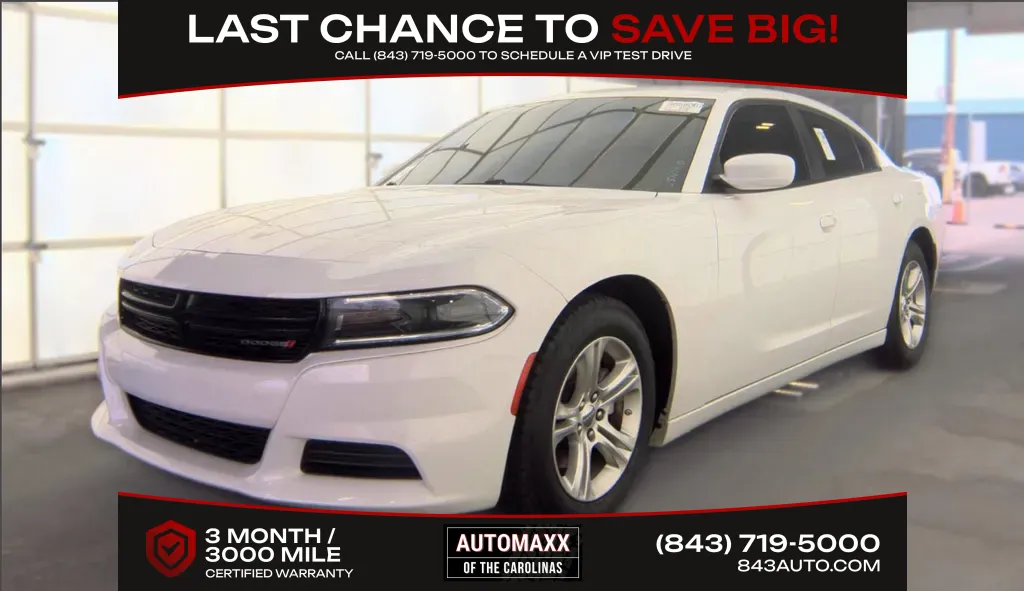White 2022 Dodge Charger SXT for sale in Summerville, SC