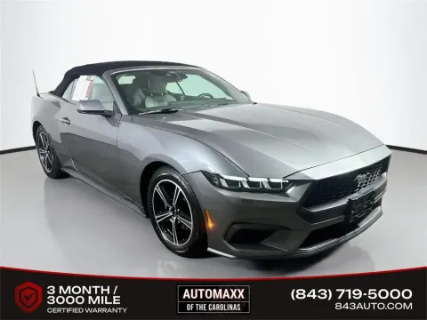 Gray 2024 Ford Mustang EcoBoost Premium for sale in Summerville, SC