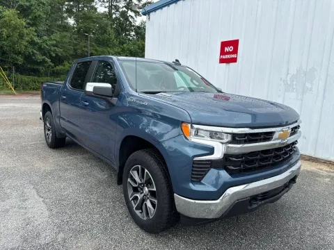 Blue 2024 Chevrolet Silverado 1500 LT for sale in Summerville, SC