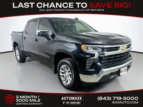 Black 2023 Chevrolet Silverado 1500 LT for sale in Summerville, SC