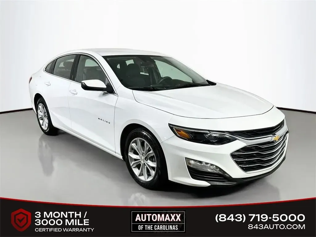 White 2025 Chevrolet Malibu LT for sale in Summerville, SC