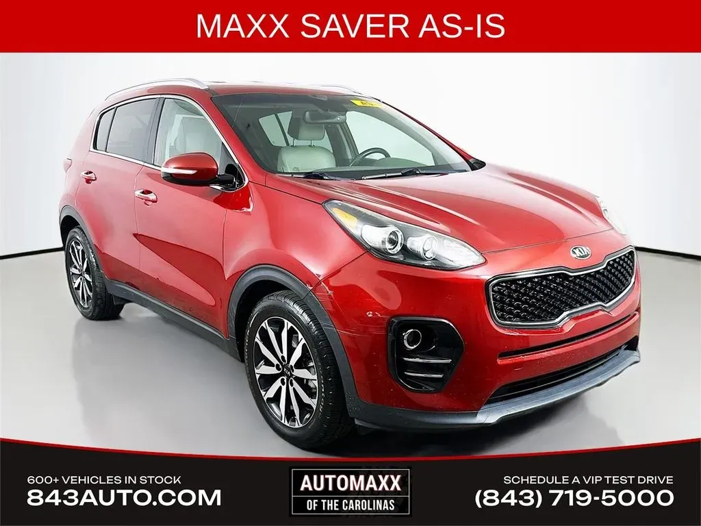 Red 2019 Kia Sportage EX for sale in Summerville, SC