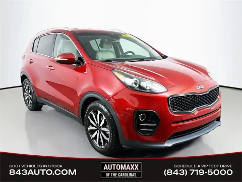 Red 2019 Kia Sportage EX for sale in Summerville, SC