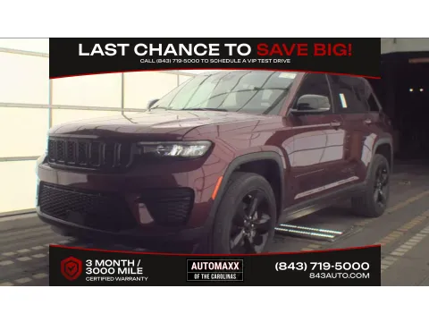Red 2023 Jeep Grand Cherokee Altitude for sale in Summerville, SC