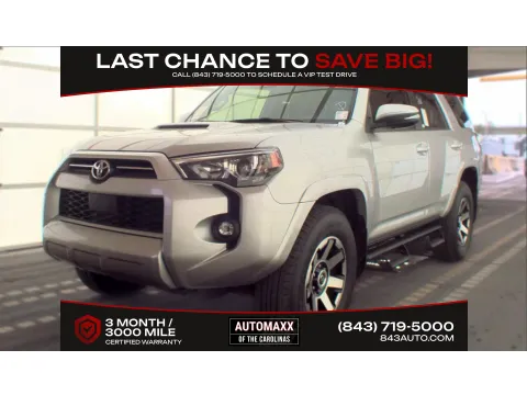 Silver 2023 Toyota 4Runner TRD Off-Road Premium for sale in Summerville, SC