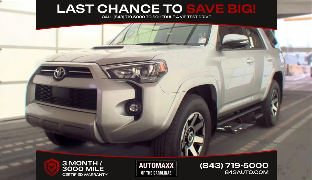 Silver 2023 Toyota 4Runner TRD Off-Road Premium for sale in Summerville, SC