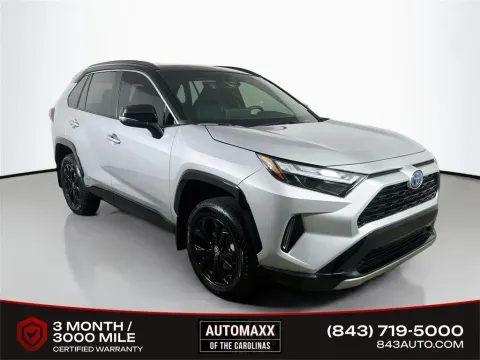 Black 2024 Toyota RAV4 Hybrid XSE for sale in Summerville, SC