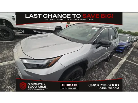 Black 2024 Toyota RAV4 Hybrid XSE for sale in Summerville, SC