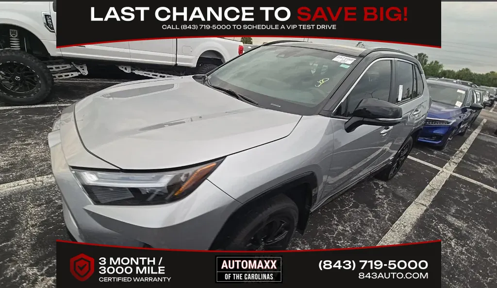 Black 2024 Toyota RAV4 Hybrid XSE for sale in Summerville, SC
