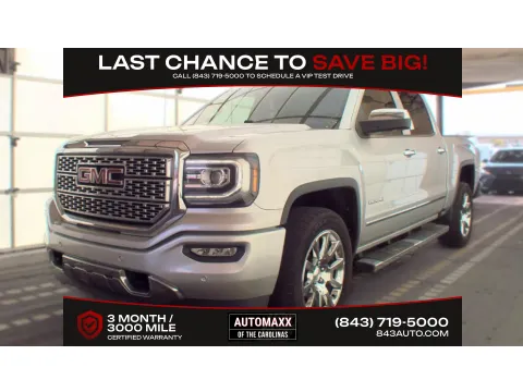 Silver 2018 GMC Sierra 1500 Denali for sale in Summerville, SC